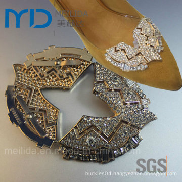 Shiny Crystal Rhinestone Buckles for Women′s Dress Shoes